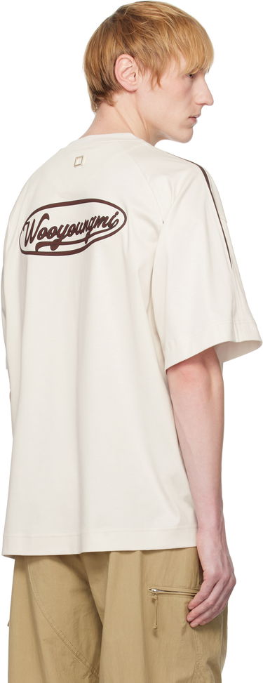 Тениска WOOYOUNGMI WOOYOUNGMI Graphic T-Shirt Бяло | W251TS21, 2