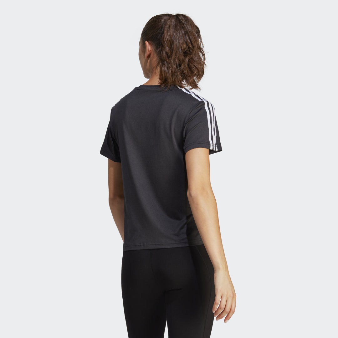 Тениска adidas Originals AEROREADY Train Essentials 3-Stripes Черно | IC5039, 1