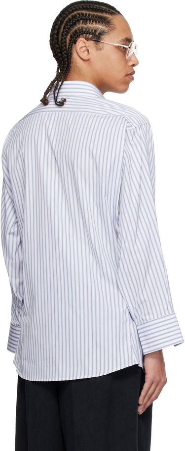 Риза Maison Margiela Maison Margiela Stripe Cotton Shirt Бяло | S50DT0049 M35311, 2