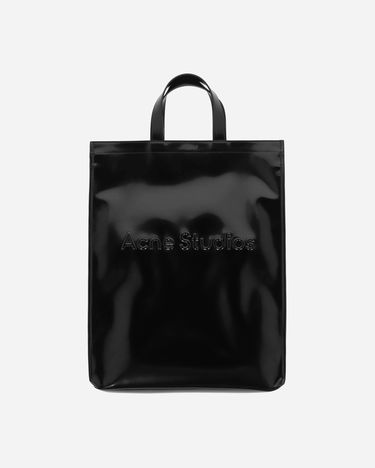 Голяма пазарска чанта Acne Studios Logo Tote Bag Черно | C10162- 900, 0