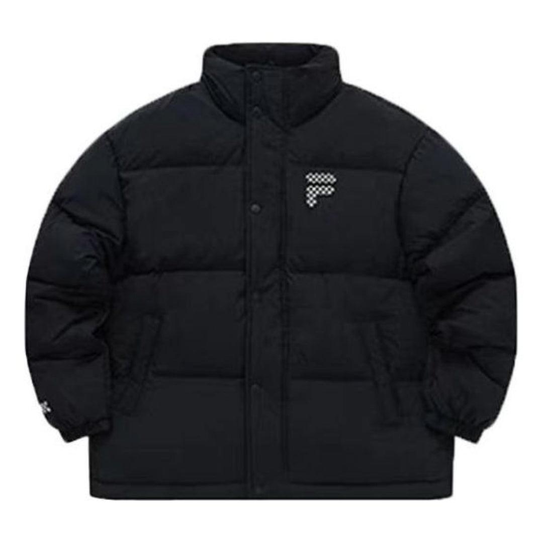 Пухо яке FILA Fusion Logo Printed Down Jacket Черно | T11U343904F-BK, 0