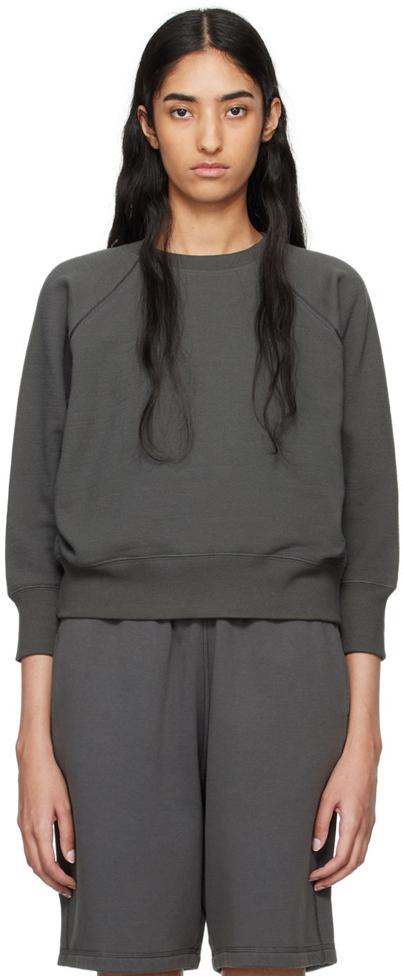 Суитчър The Row Tilford Cotton-Jersey Sweatshirt Сиво | 8161-K596, 0
