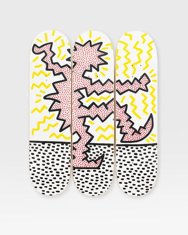 Skate The Skateroom Keith Haring Untitled (Electric) Deck Многоцветен | 5407006113157, 3