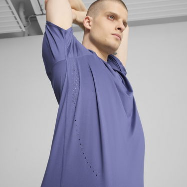 Тениска Puma CLOUDSPUN Men's Running T-Shirt Лилаво | 526629_46, 4