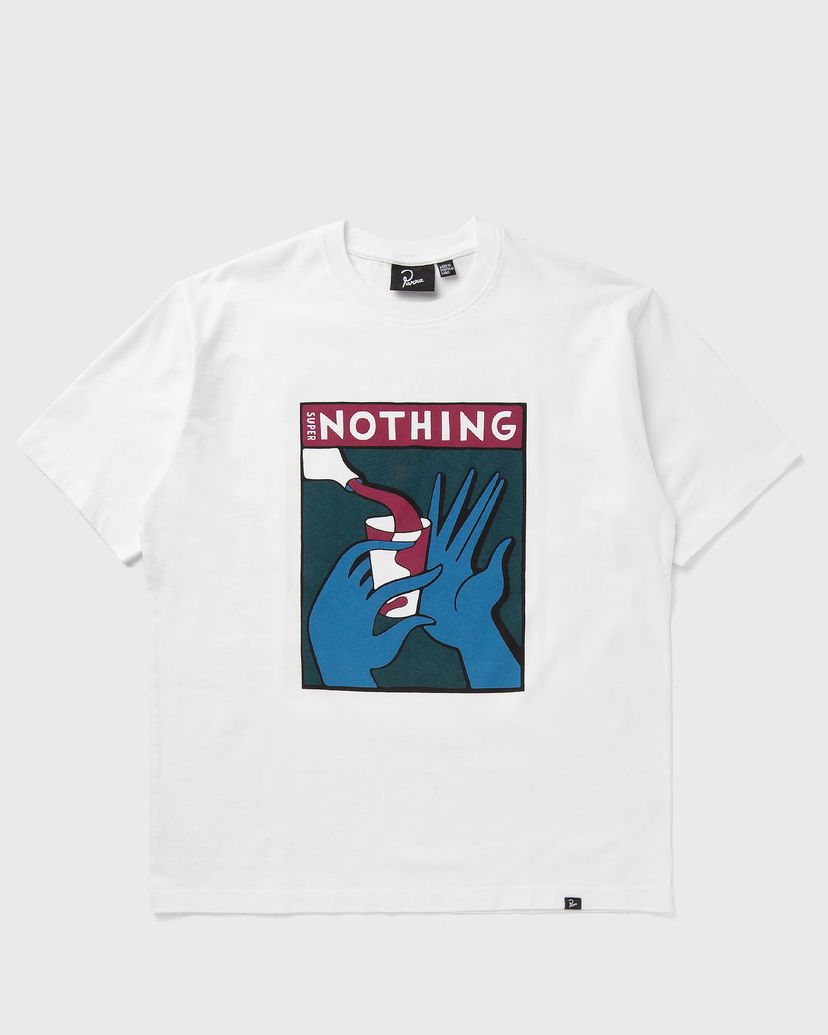 Тениска By Parra Super Nothing Graphic T-Shirt Бяло | 54100