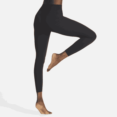 Клинове Nike Gentle-Support High-Waisted 7/8 Leggings Черно | dq6015-010, 3