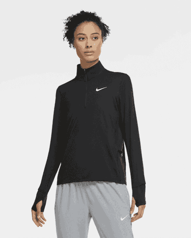 Тениска Nike T-shirt Element Черно | cu3220-010, 4