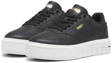 Кецове и обувки Puma Cali Court Lth "Black/White" W Черно | 393802-04, 1