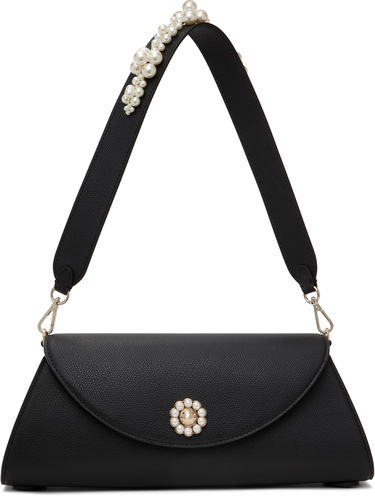 Дамска чанта Simone Rocha Simone Rocha Beaded Long Pochette Valentine Bag Черно | BAG190B 0787, 0