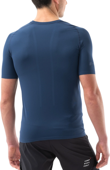 Тениска Compressport Trail Racing Short Sleeve T-Shirt Синьо | atsm3635-atsm3635124, 1