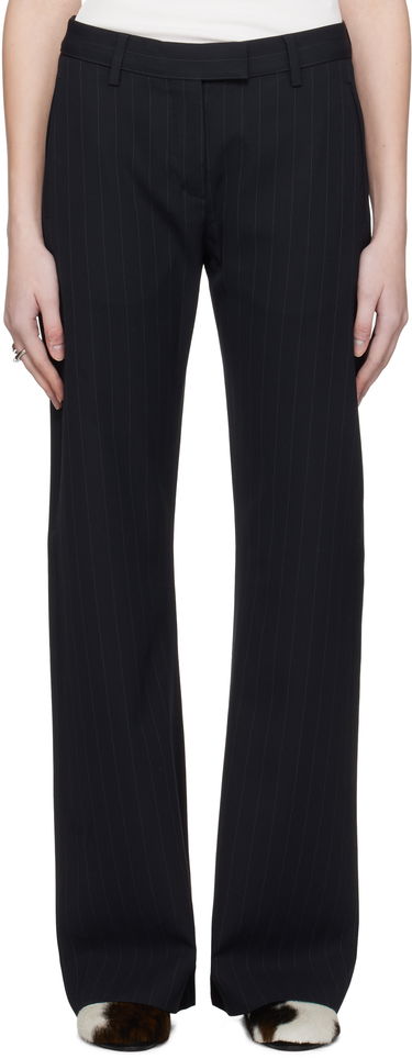 Панталони Acne Studios Acne Studios Pinstripe Trousers Черно | AK0873-, 0