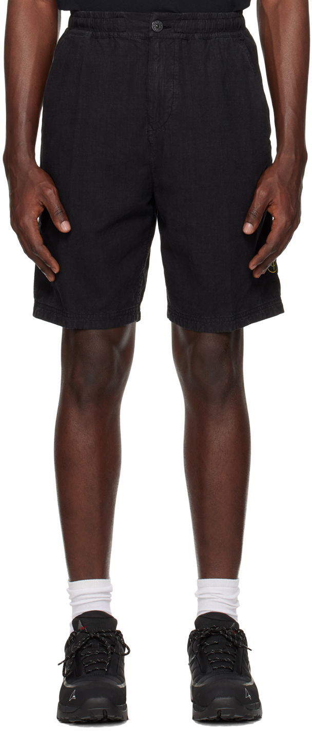 Къси панталони Stone Island Comfort Shorts Черно | 8015L0530, 0