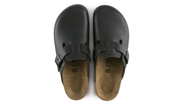 Кецове и обувки Birkenstock Boston Natural Leather Черно | 60193, 4