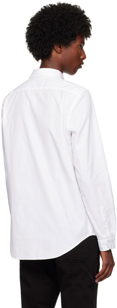 Риза Paul Smith PS Paul Smith Zebra Oxford Shirt Бяло | M2R-599R-FZEBRA-01, 2