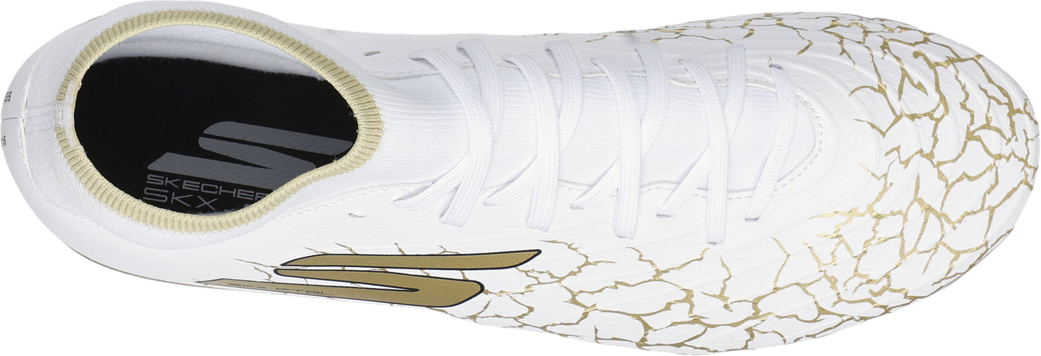 Кецове и обувки Skechers SKX 1.5 High Academy FG Бяло | 252019-wbgd, 1