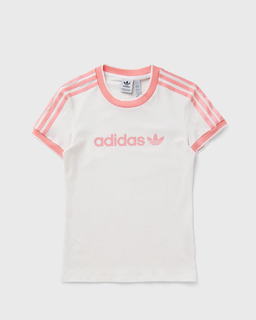 Тениска adidas Originals BADGE SLIM TEE W Бяло | IY9234