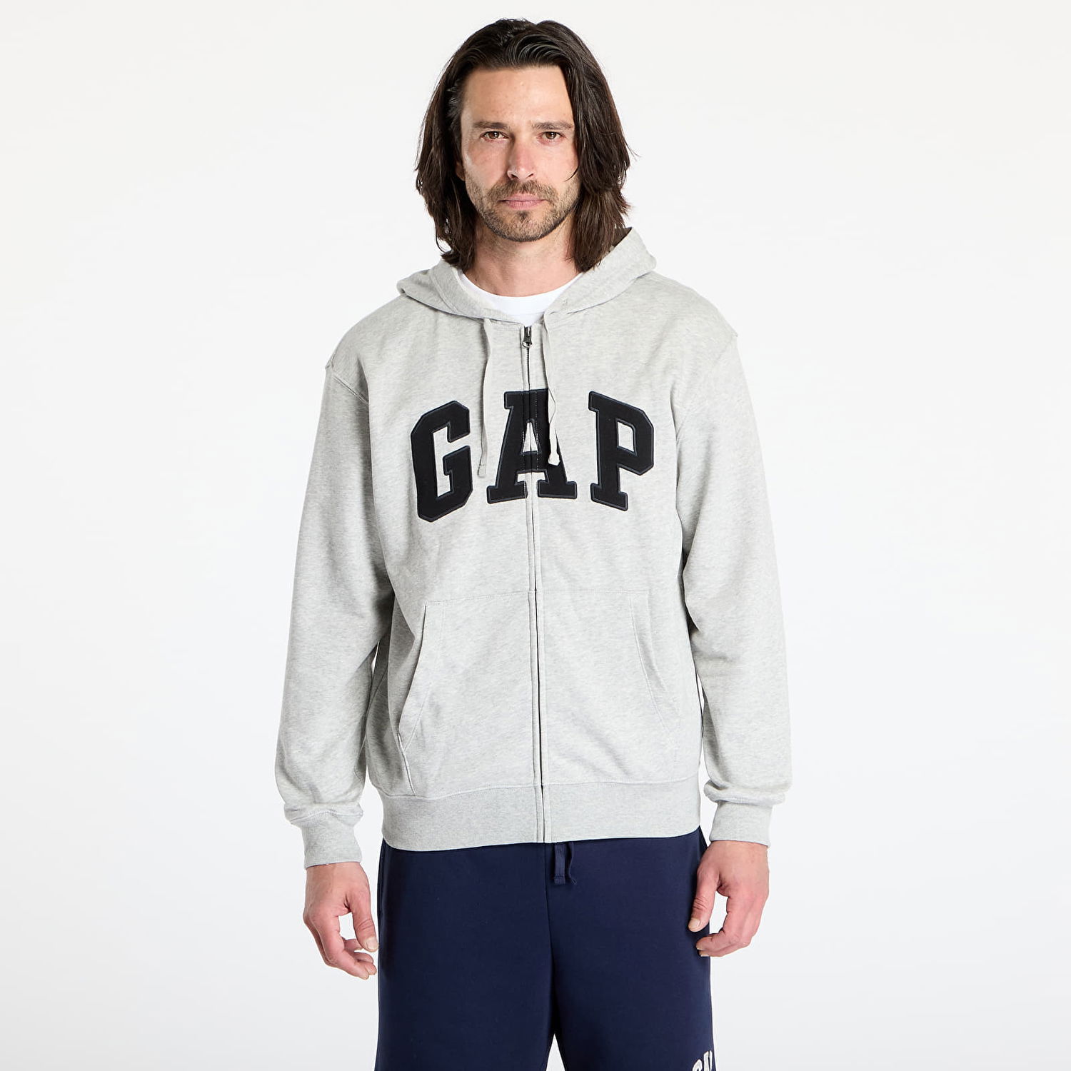 Суитчър GAP Logo Hoodie Сиво | 868454-09, 0