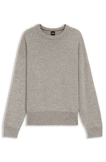Relaxed-fit Crew-neck Virgin Wool Sweater