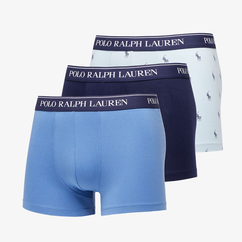 Боксерки Polo by Ralph Lauren Classic Trunk 3-Pack Multicolor Многоцветен | 714830299121