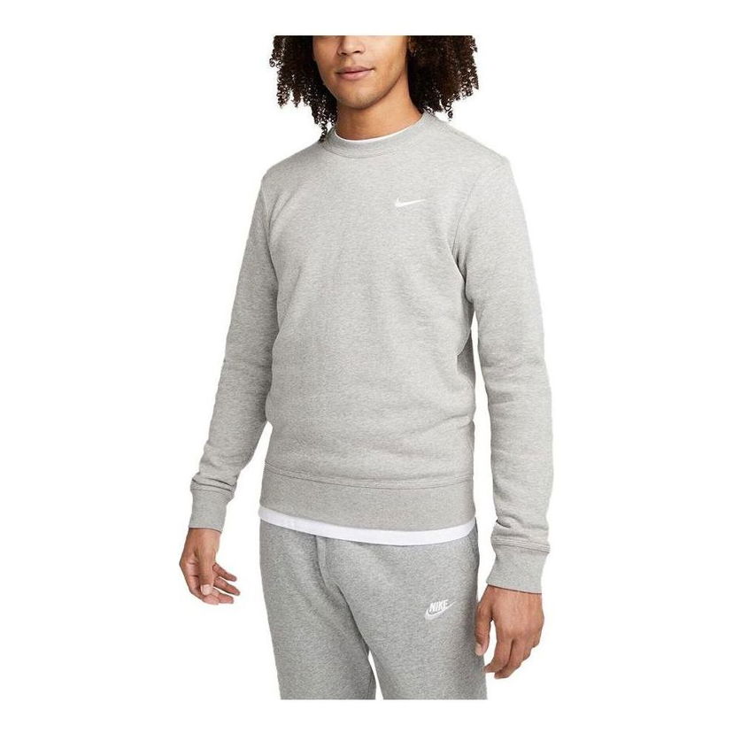 Пуловер Nike Sportswear Club Fleece Sweatshirt Сиво | 623459-063