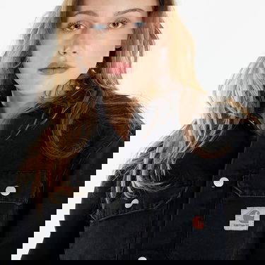 Яке Carhartt WIP Harvey Shirt Jac UNISEX Black Dark Used Wash Черно | I033346.894L, 3