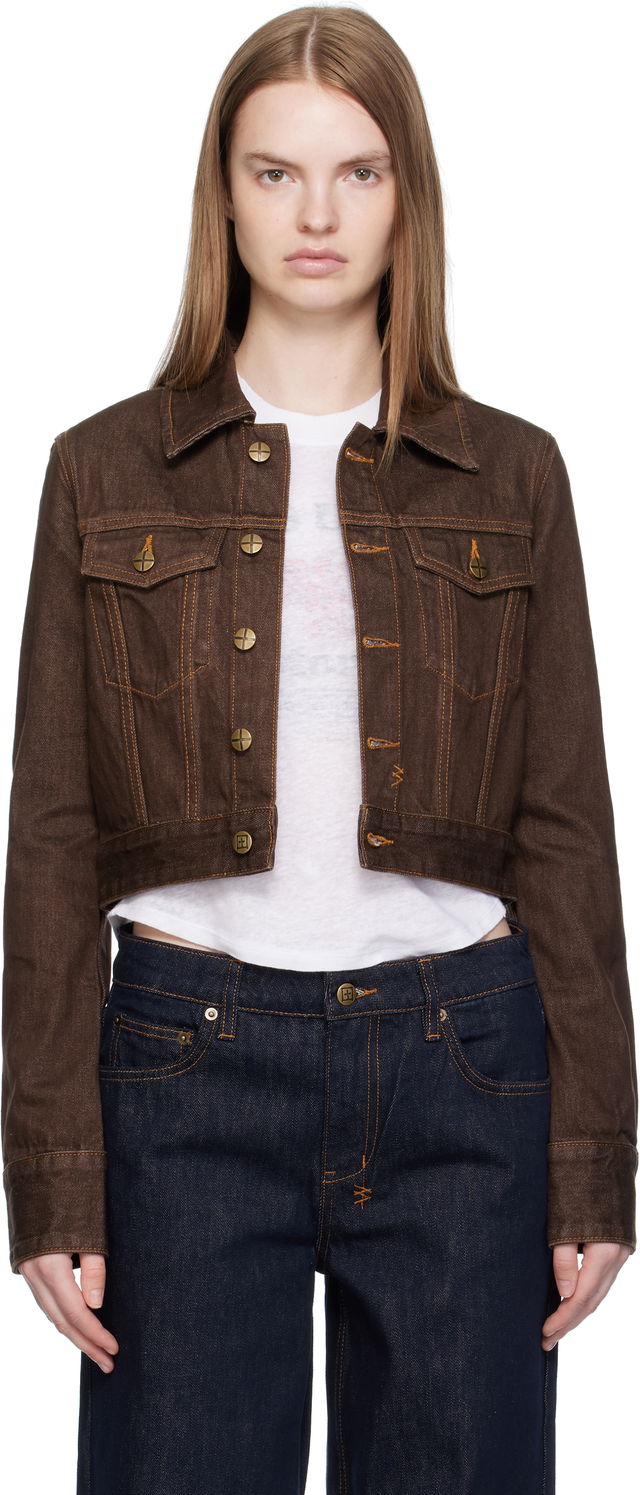 Ksubi Slim Denim Trucker Jacket