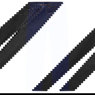 Дънки BEAMS Beams Plus 5 Pocket Wide Denim Jeans, Size Small Синьо | 3821-0040-791-78, 1