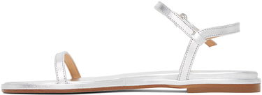 Грижа за обувките Aeyde Aeyde Nettie Flat Sandals Металик | A11-FS-TTTR08FL49-SS24-920-051, 2