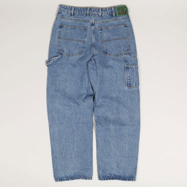 Дънки Butter Goods Relaxed-Fit Denim Jeans Синьо | butter-goods-weathergear-heavyweight-denim-worn-indigo, 0