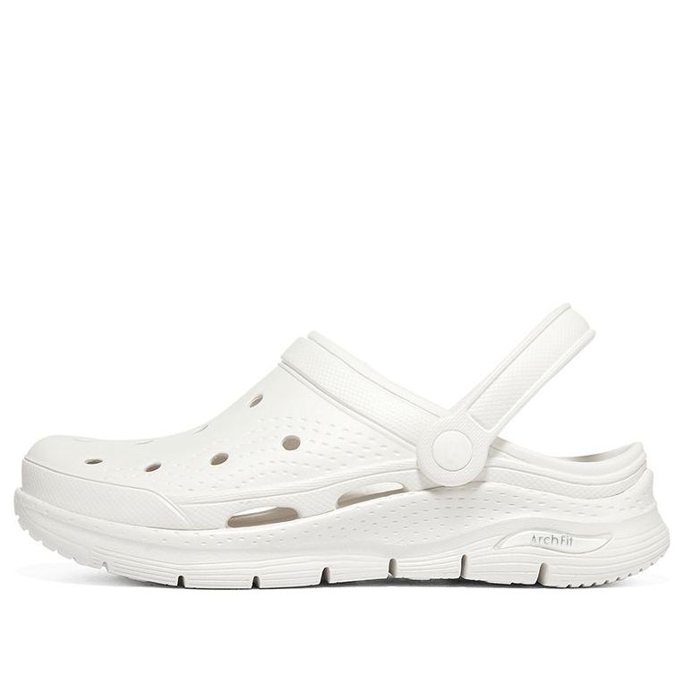 Кецове и обувки Skechers Arch Fit 'Its A Fit' Clogs Бяло | 111385-WHT, 0