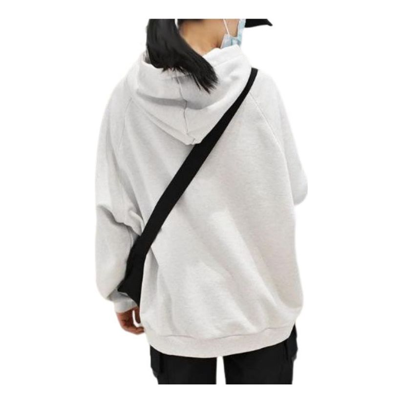 Суитчър Li-Ning Vital Series Embroidered Loose Hoodie Сиво | AWDS240-2, 0