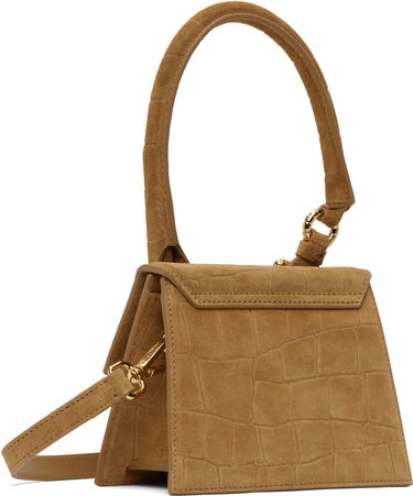 Дамска чанта Jacquemus Jacquemus Medium Chiquito Buckle Bag Кафяво | 25E233BA327-3243, 2