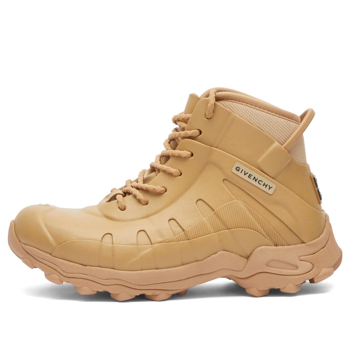 Кецове и обувки Givenchy Bogs Lace Up Boots Бежово | BH7019H1QG-295, 0