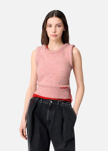 Жилетка AXEL ARIGATO Ana Fluffy Sleeveless Knitted Vest Розово | A3357001, 9