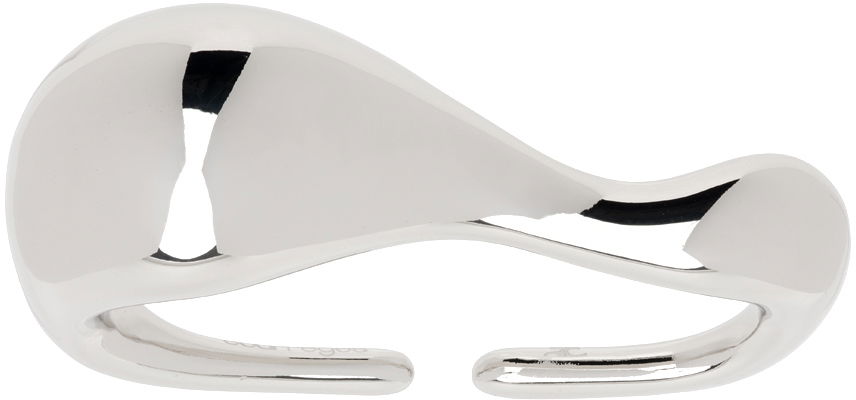 Пръстен Courrèges Courrèges 3-Finger Drop Ring Металик | 224ABG021LA0001, 0