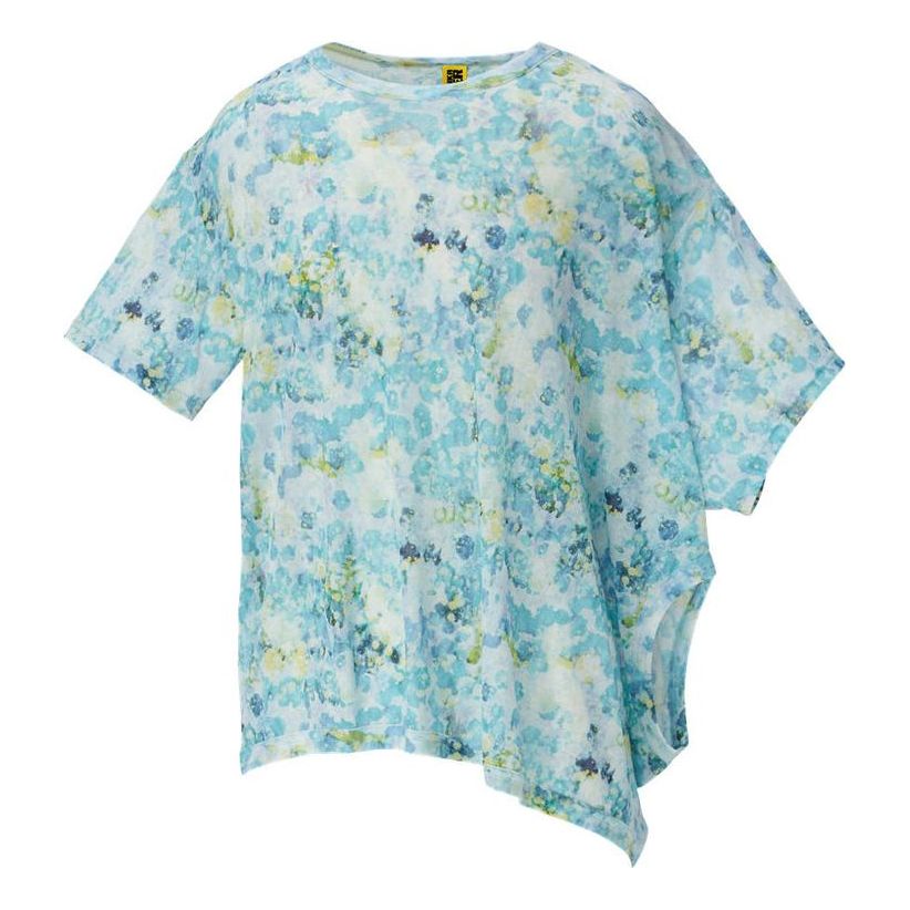 Тениска Onitsuka Tiger Printed 2 Way T-Shirt Синьо | 2183B256-400
