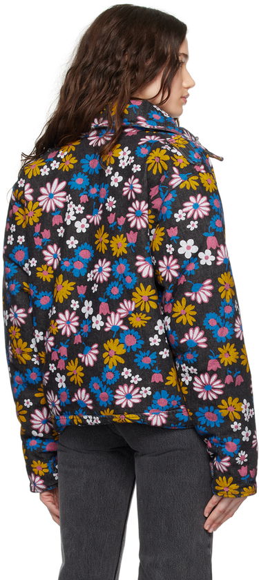 Яке ERL Floral Print Denim Jacket Многоцветен | ERL07J002, 2