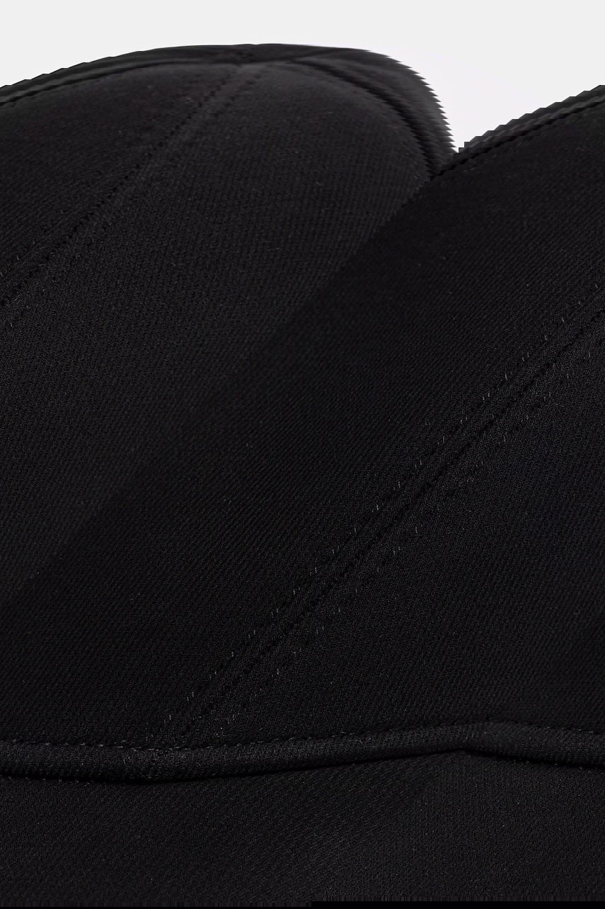 Шапка с козирка HELIOT EMIL Wool Blend Baseball Cap Heliot Emil Черно | AW25.16.139.BLK01, 1