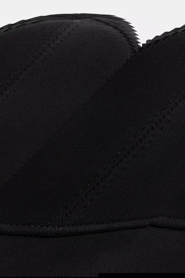 Шапка с козирка HELIOT EMIL Wool Blend Baseball Cap Heliot Emil Черно | AW25.16.139.BLK01, 1
