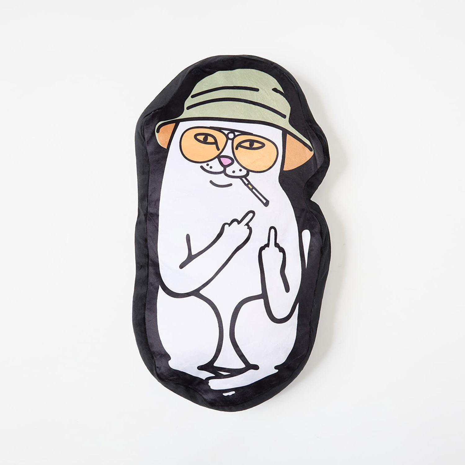 Домашен декор RIPNDIP RIPNDIP Nermal S Thompson Pillow Черно | RNDFALL25178, 0