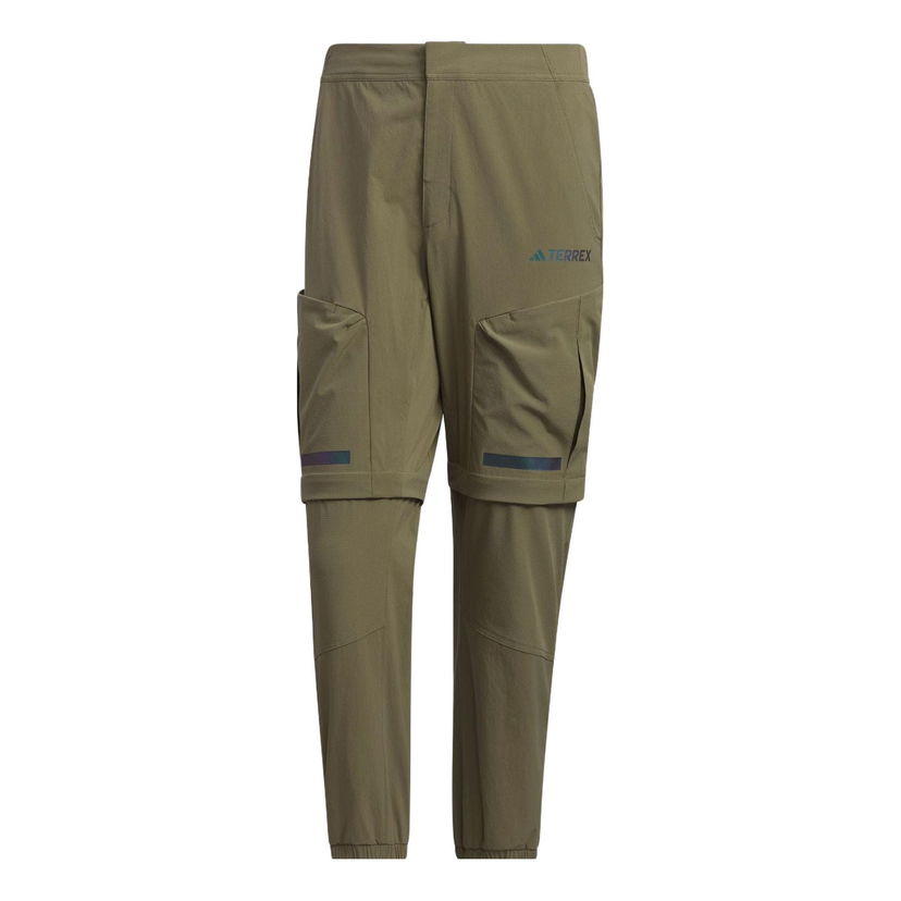 Карго панталони adidas Performance Terrex Outdoor Convertible Pants Зелено | IC1974