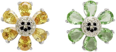 Обеци Collina Strada Collina Strada Happy Flower Earrings Жълто | XX1231 RHINESTONE, 0