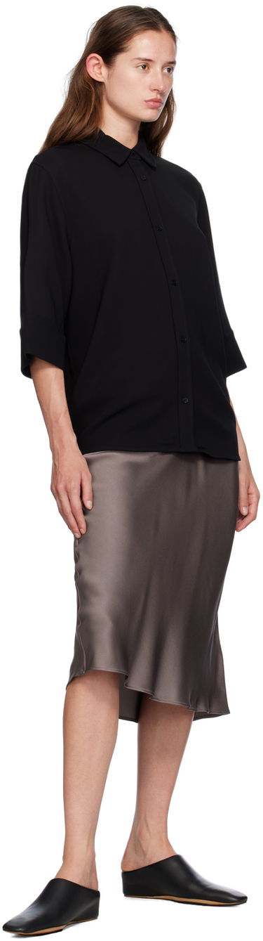 Риза Anine Bing Anine Bing Women's Mary Blouse Черно | A-07-5841-BLK26, 3