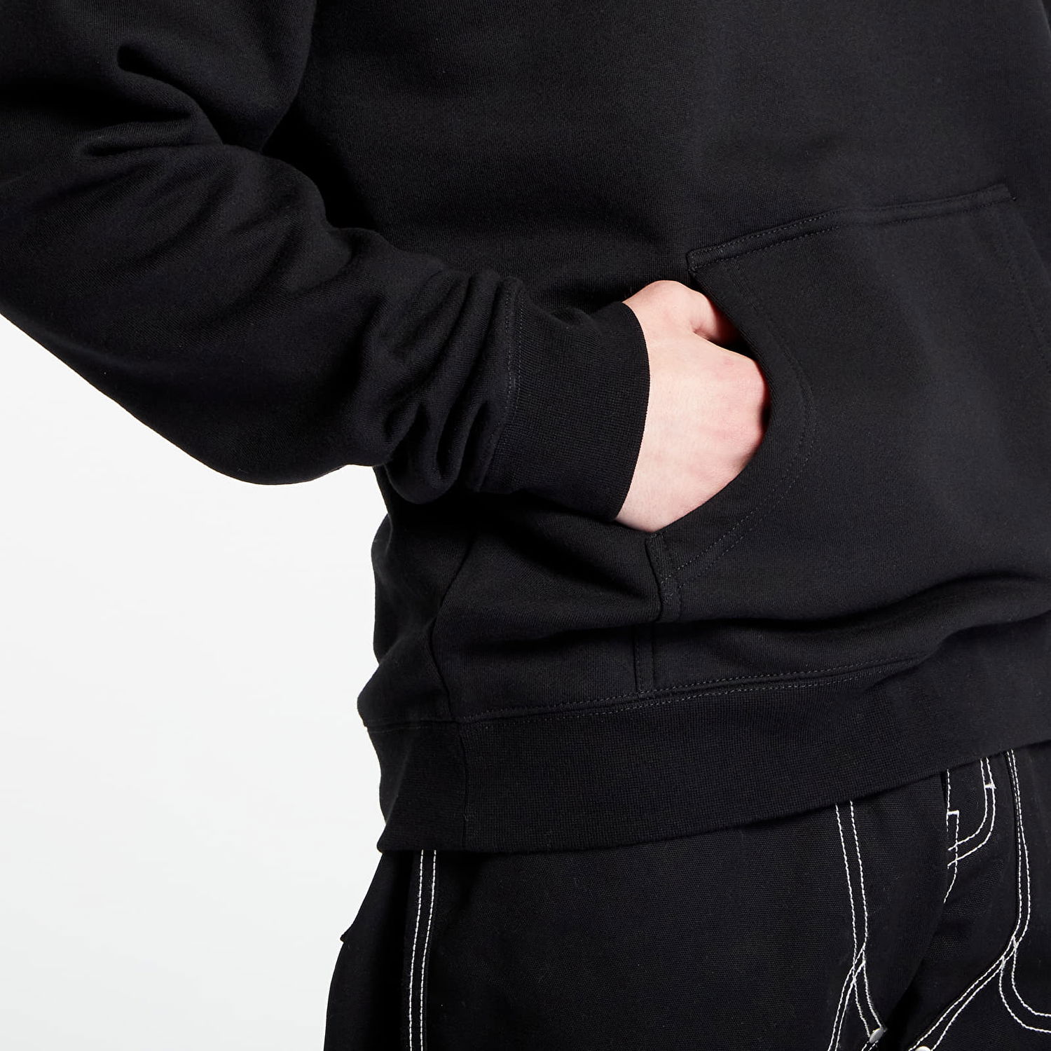 Суитчър Pleasures Crumble Hoodie Черно | P23W055 BLACK, 1
