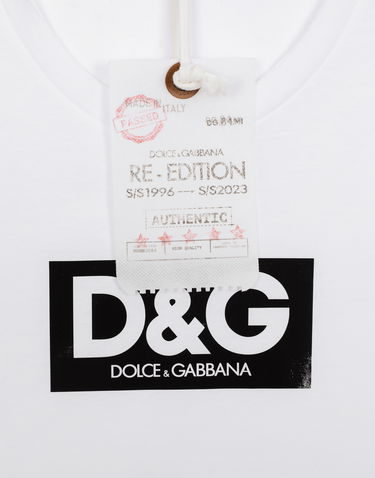 Тениска Dolce & Gabbana T-shirt M/corta Giro Бяло | G8QI4TFU7EQW0800, 2