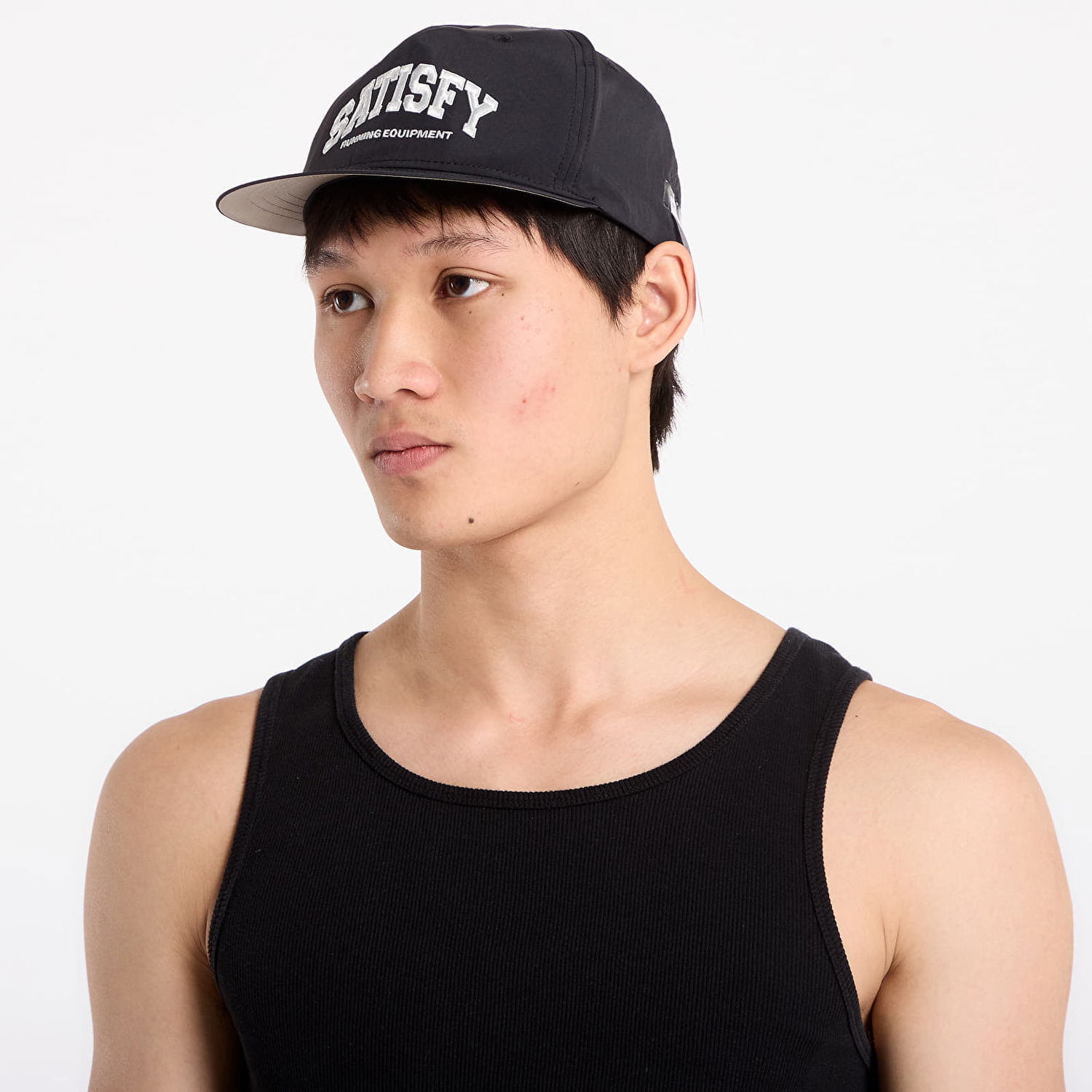 Шапка с козирка Satisfy FliteSilk 5 Panel Pinch Cap Черно | 31015-BK-SAC, 1