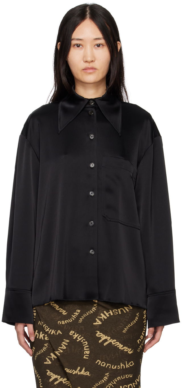 Silk Oversized Shirt