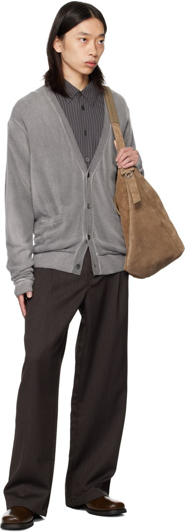 Пуловер OUR LEGACY Parallel Cardigan Сиво | M4253PG, 3