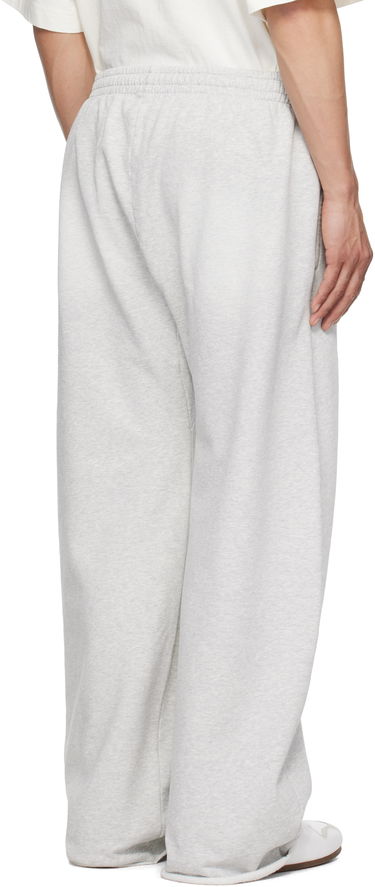 Спортни панталони Alexander Wang Alexander Wang Logo Oversized Cotton Terry Sweatpants Сиво | UCC2254117, 2
