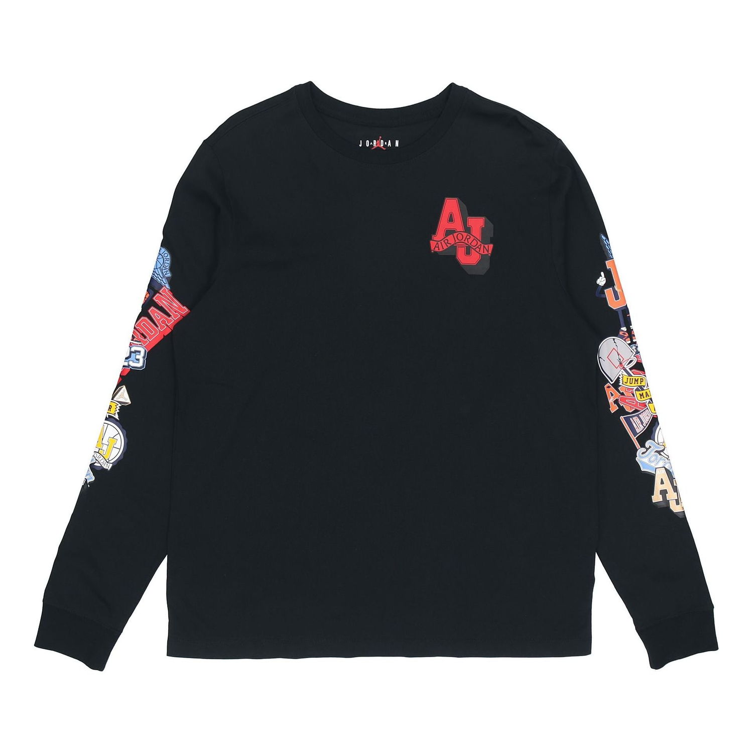 Тениска Jordan Jordan Long Sleeve T-Shirt Черно | CV3408-010, 0